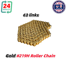 Chain 63-Link For MotoTec 48V Pro Electric Dirt Bike 1800W/1600W 219H 63L US