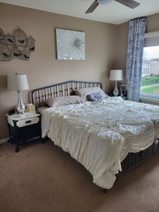 COMPLETE Queen C2 Sleep Number Adjustable Mattress w/ 2 Wired Remotes  Zip Cover