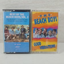 The Beach Boys Good Vibrations/Best Of Volume 2 - Cassette Lot 2 