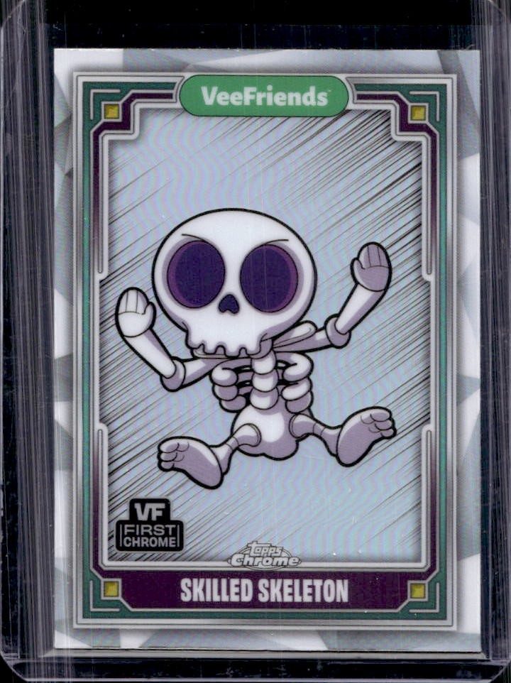 2025 Topps Chrome VeeFriends Skilled Skeleton Refractor #29