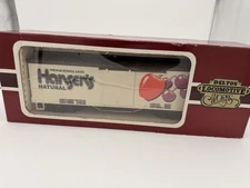 Delton G Scale Hansen's Natural Premium Soda Off White 152B Boxcar OFF WHITE/Tan