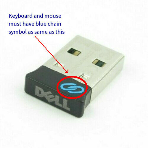 Receptor USB universal para de teclado Dell KM636 KM714 KM717 WM326 | eBay