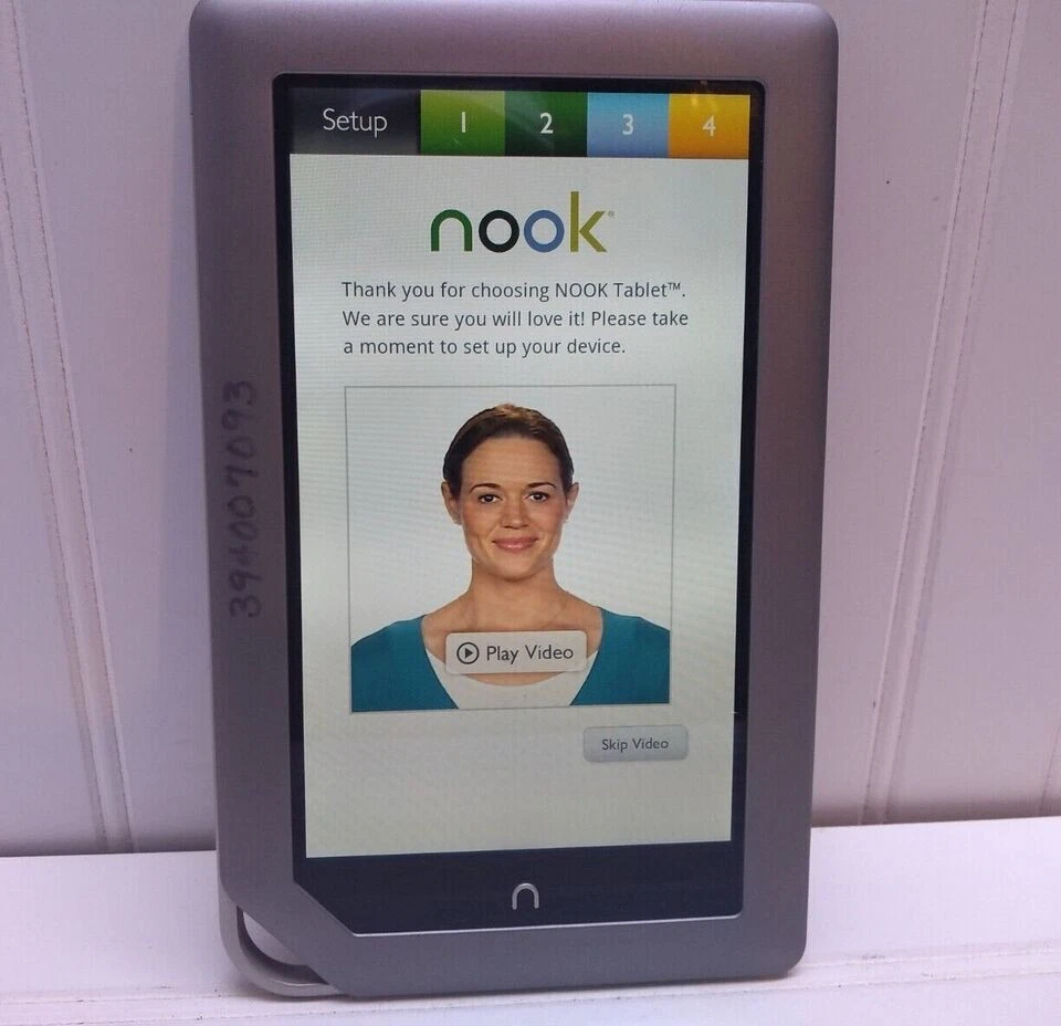 Nook Color Barnes Noble BNTV250A E-Reader 7" Touchscreen WIFI & Pouch**** - Image 4 of 4
