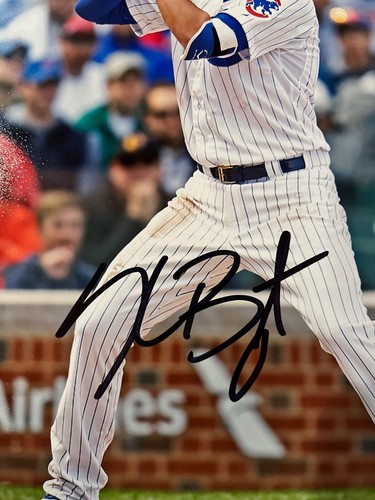 KRIS BRYANT Autographed Signed 8x10 CUBS FANATICS PHOTO FANATICS HOLO/COA - Picture 2 of 4