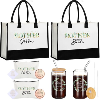 Mifoci 10 Pcs Mother of the Groom Gifts Mother of the Bride Bridal Shower Wed...