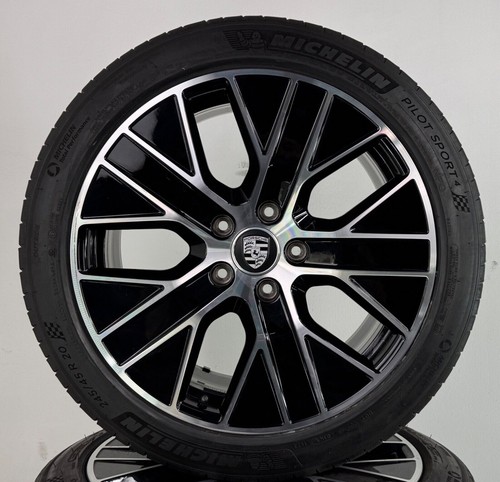 Porsche Taycan 20 Zoll Felgen Aero Sommerräder Sommerreifen original #N1 - Bild 2 von 7