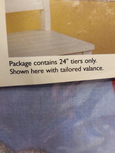 VTG Springmaid Bright Side Lifesavers Window Curtain Tiers One Pair 60x24"  - Picture 9 of 12