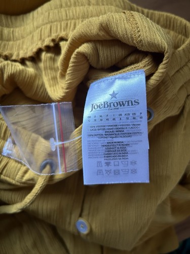 Joe Browns Mustard Yellow Long Peasant Skirt Women’s Size 12 BNWT - Picture 7 of 7
