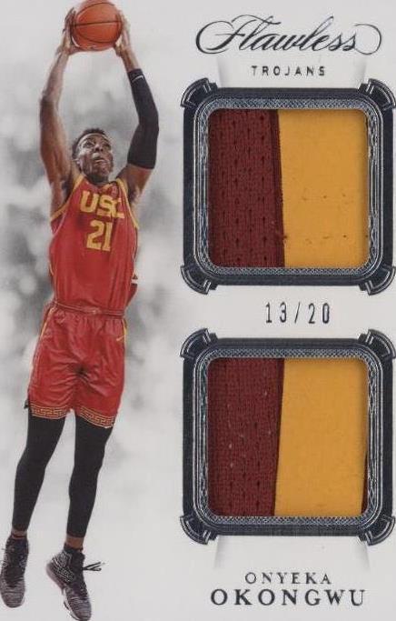 2020-21 Panini Flawless Collegiate - Onyeka Okongwu #DP-OO - 1 of 2