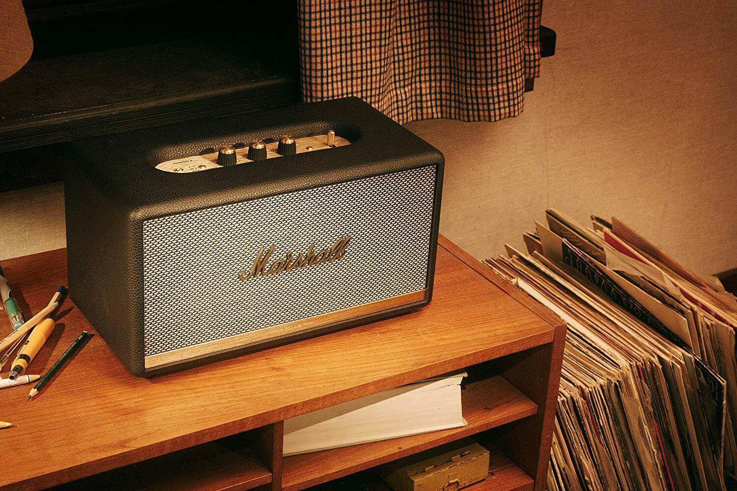 Marshall - Stanmore II - Brown - Bluetooth Speaker - Iconic Classic Premium  High Quality Speaker - Avvenice