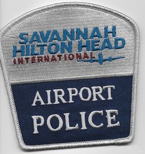 Savannah Hilton Head intl Airpt Police State Georgia GA SC NEW