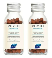Phytophanere Hair & Nails Dietary Supplements 2 x 120 (240 Caps)- 4 Month Supply