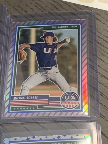 2023 Panini USA Stars and Stripes Baseball Base, Auto, Parallel PICK YOUR CARD - Picture 6 of 14