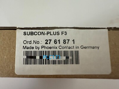 brand new 2761871 SUBCON-PLUS F3 module