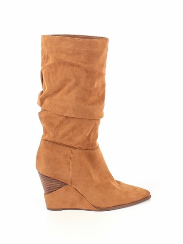 Jessica Simpson Women Orange Boots US 8 