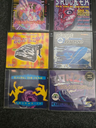 18x Rave CDs Gabber Hardcore Techno Trance House Rave Base Shocker Razorshock - Bild 10 von 12
