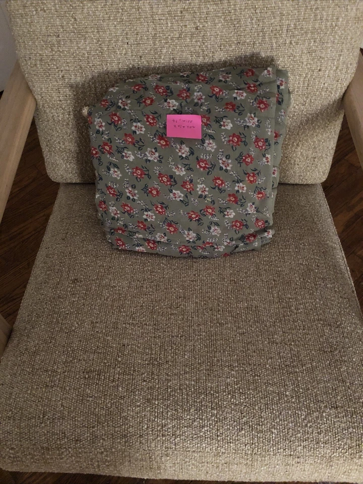 Floral Print Rayon High End Fabric - Image 2 of 4