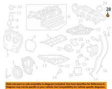 GM OEM 20-24 CT4 Engine Engine Parts-Intake Manifold Seal 12667009