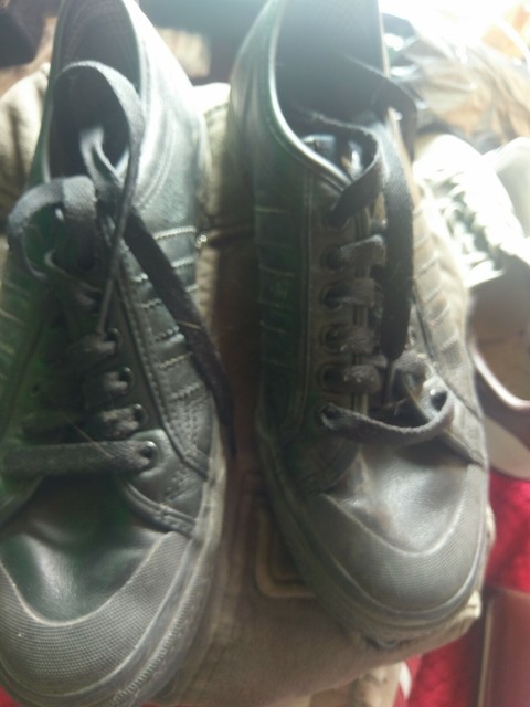 adidas nizza lo black leather