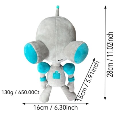 Invader Zim Gir 28CM Plush Doll Figure Toy | eBay
