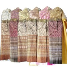 Thai Traditional Princess Kids Girl Dress Dance Asian Costume School Occasions