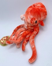 -S TY BEANIE BABY BABIES WITH TAG 2000 WIGGLY SQUID