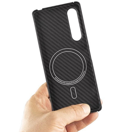 Funda Magsafe Original Aramida Fibra Carbono para Sony Xperia 1 VII VI V/10VI - Imagen 5 de 28