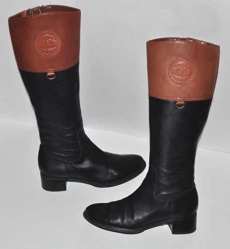 Etienne Aigner Chastity Leather Black 