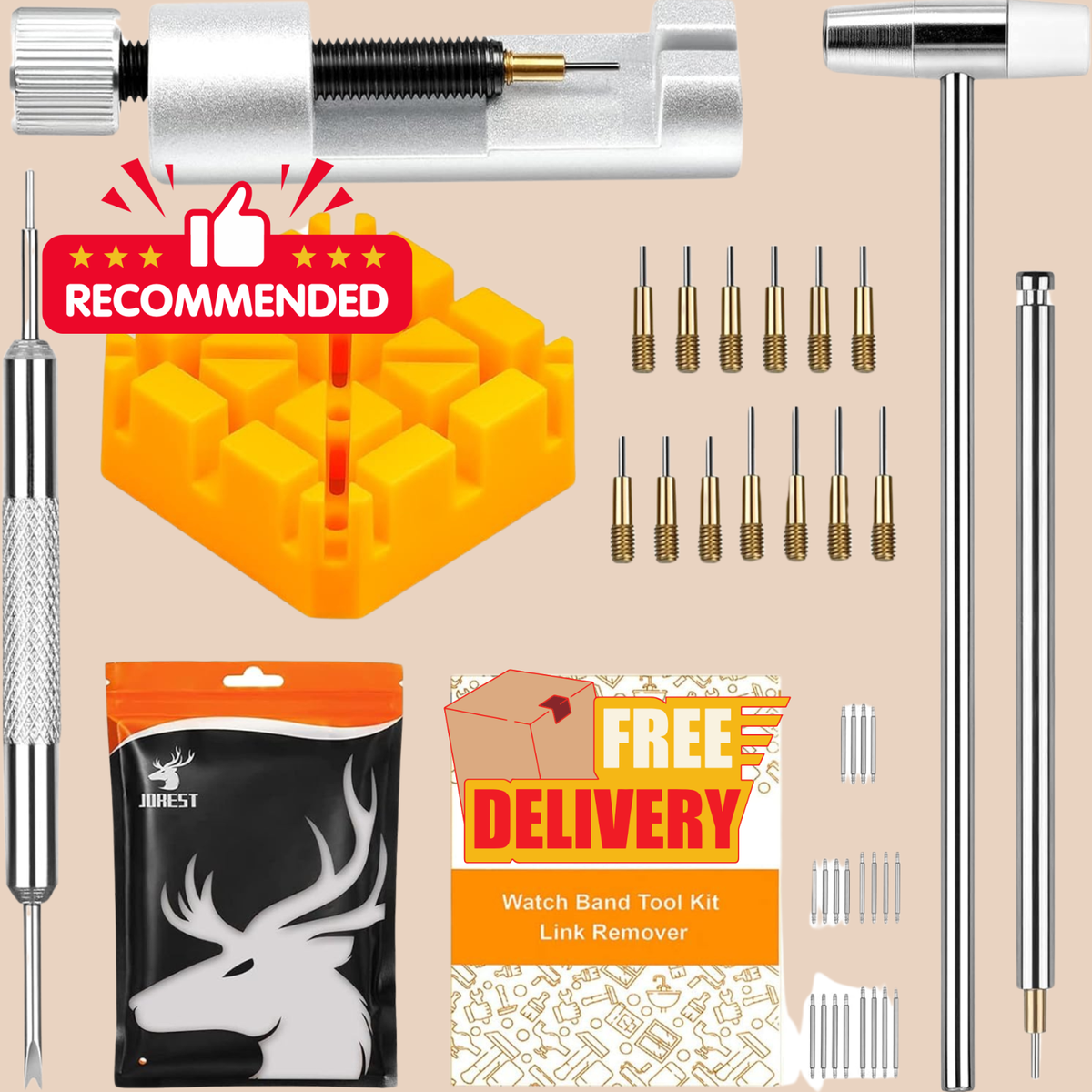 Jorest Watch Link Tool Kit JOREST Watch Repair Kit Link Removal