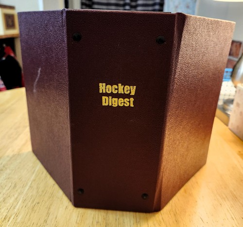 Hockey Digest hard cover holder for smaller hockey digest - Picture 2 of 3