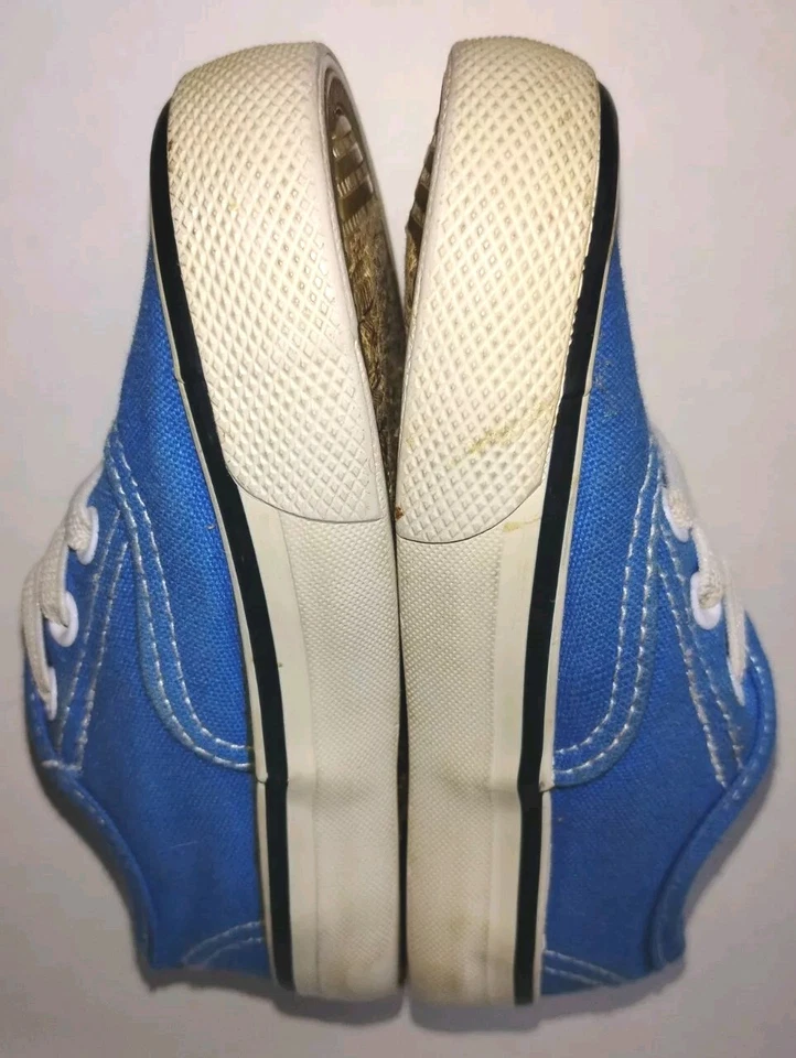 Joe Boxer Niño Pequeño Azul Blanco Lona Tenis Zapatos Talla 7 Sin Cordones Foto 2 de 4