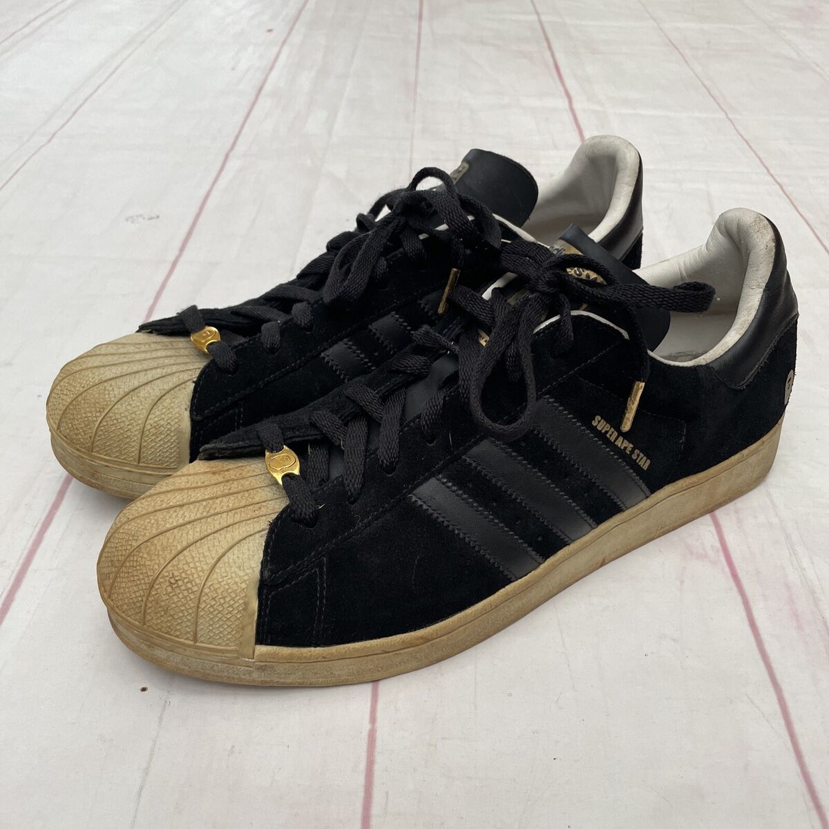 Adidas x Bathing Ape BAPE 2003 Super Ape Star 1 of 100 No Adidas x Bathing Ape BAPE 2003 Super Ape Star 1 of 100 No