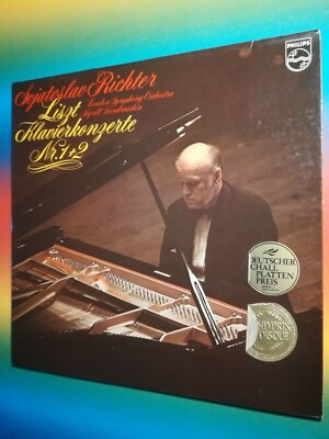 Richter - Liszt -Klavierkonzert Nr 1 Es-Dur / Klavierkonzert Nr 2 A-Dur LP /L482