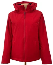 Womens SPYDER Waterproof Insulated RED Ski Jacket $379, Size: 16