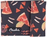 Crshr Junk Food Bi-fold Wallet Black on sale Crshr Junk Food Bi-fold Wallet Black on sale