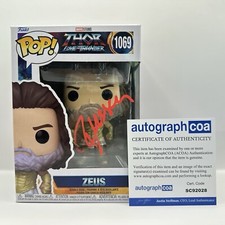 Russell Crowe AUTOGRAPH - Zeus 1069 - Thor Love & Thunder -Signed Funko Pop ACOA