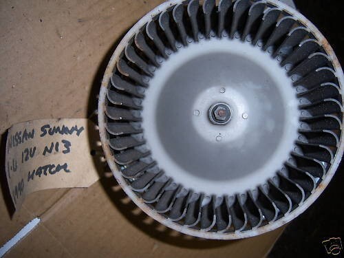 NISSAN SUNNY N13 1987-1992 HEATER BLOWER FAN MOTOR - Picture 3 of 5