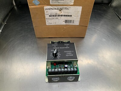Warner Electric CBC-200 Clutch Brake Current Control, 6011-448-001