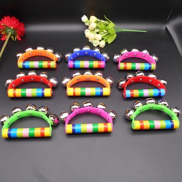 Toy Musical Instrument Hand Shake Bells Baby Shaking Bell Bell Rattles Toy Musical Instrument Hand Shake Bells Baby Shaking Bell Bell Rattles