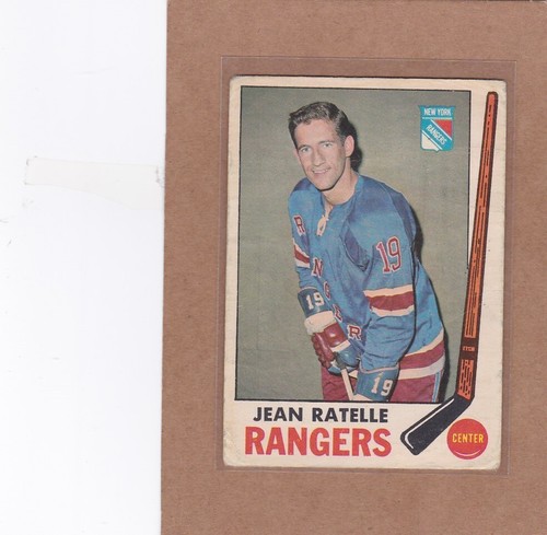 Jean Ratelle #42 1969 O-Pee-Chee card