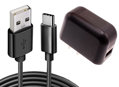 Home Wall Charger 6ft Long USB-C Cable Power Adapter USB-C Wire for Cell Phones