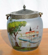 Ancien Seau à Biscuit Art Déco Objets du XXème Décoration Collection Vintage  