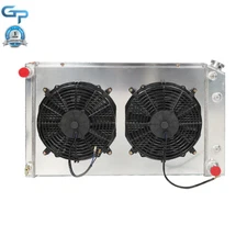 3Row Radiator+Shroud+Fan For Chevy Camaro 70-81/For Monte Carlo G-Body GMC 78-87
