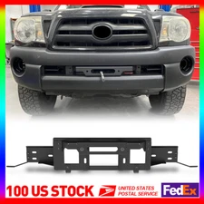 Front Bumper Winch Plate Bracket for 05-2015 Toyota Tacoma w/Winch Mounting Hole