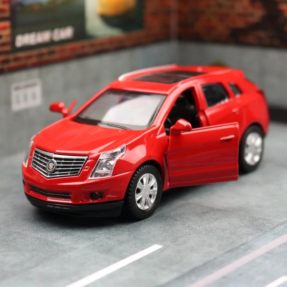 1/43 Cadillac SRX SUV Diecast Alloy Toy Car Model For Children Pull Back Vehicle - Image 2 of 4