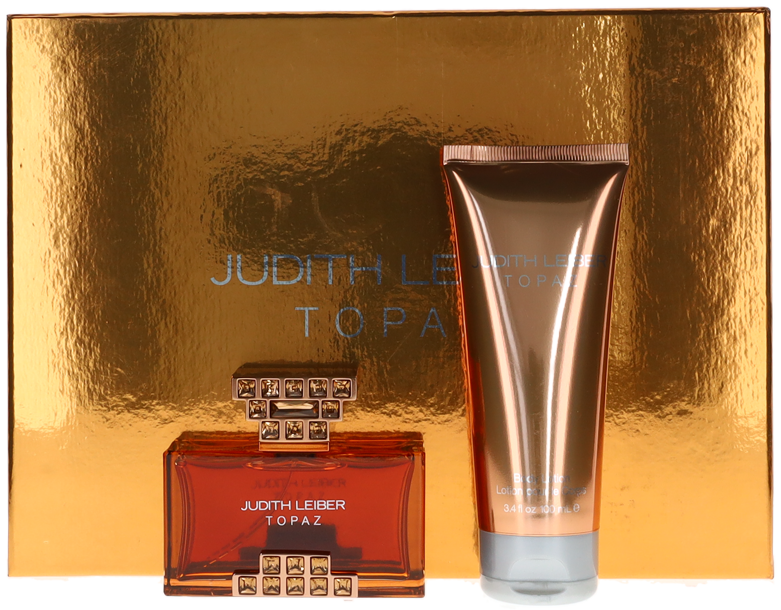 Topaz By Judith Leiber For Women Set: EDP+Body Lotion
