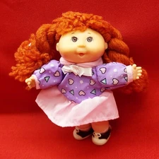 Mattel Cabbage Patch Kids Mini Figure Doll  Signed Xavier Roberts 1995