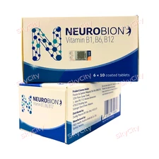 Neurobion Vitamin B1, B6, B12 Nerve Relief, Numbness & Tingling 60's EXP 09/25