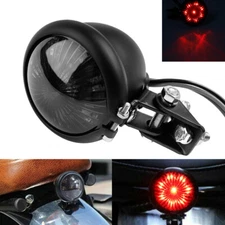 For Harley Cafe Racer Bobber Chopper Motorcycle Rear Tail Brake Stop Light LED