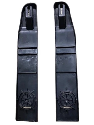 AlpenGaudi Kufensatz schwarz Ersatzteil für Doublerace Alpenspace Alpenrace Neu